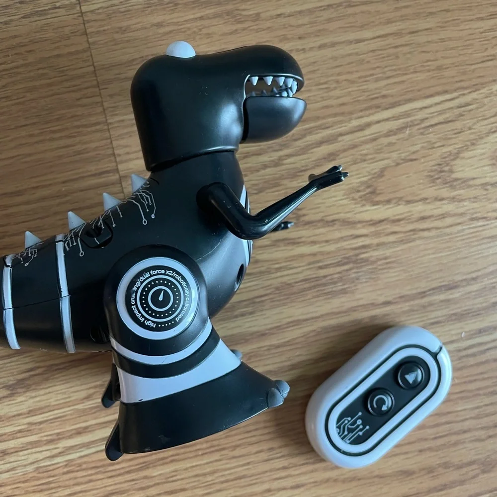 🦖 SHARPER IMAGE Mini RC Robotosaur Dinosaur